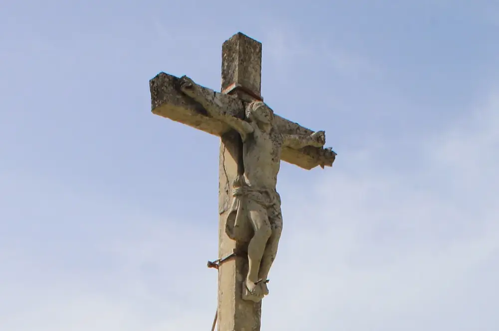 Goux-les-Usiers Calvaire détail