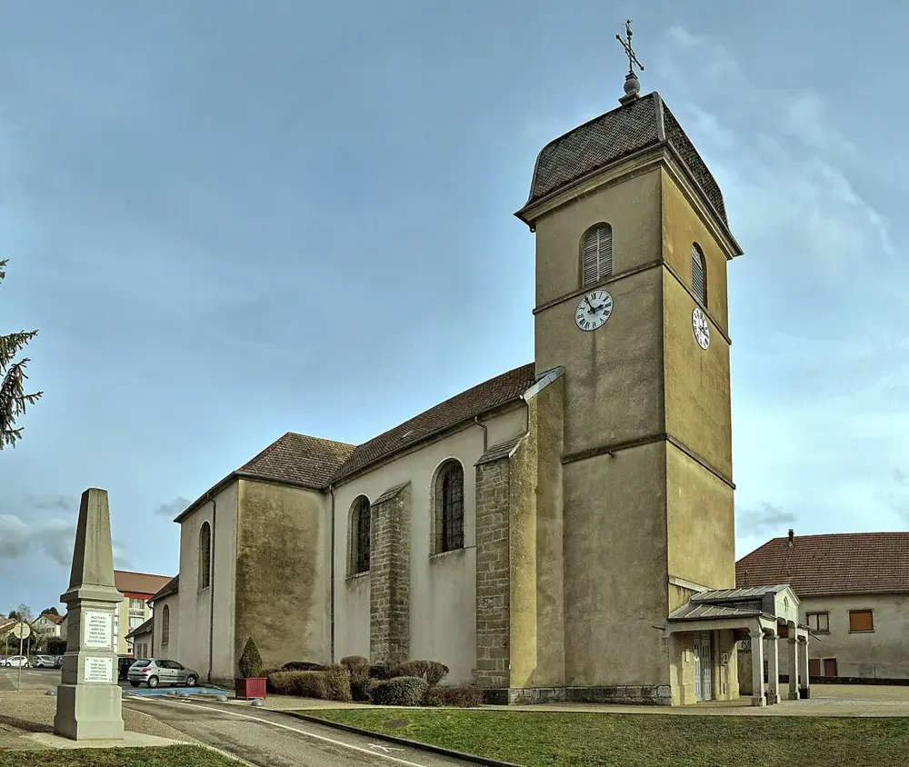 Saône, l'église